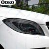 Для Mercedes Benz ML Class W166 2012-2015 ML320 ML350 63 Автомобильная Защитная Пленка для Фары Прозрачная Черная TPU Наклейка