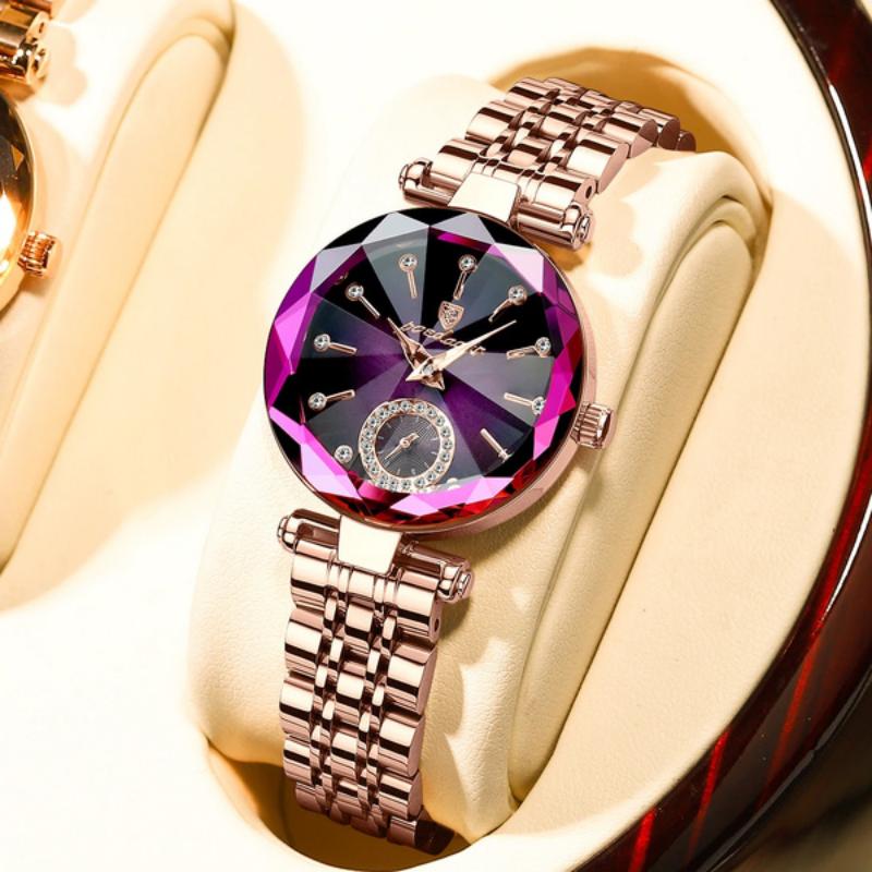 POEDAGAR Luxury Watches For Ladies Top Brand Stainless Steel Waterproof Quartz Female Wrist Watch Relogio Feminino Girl Gift