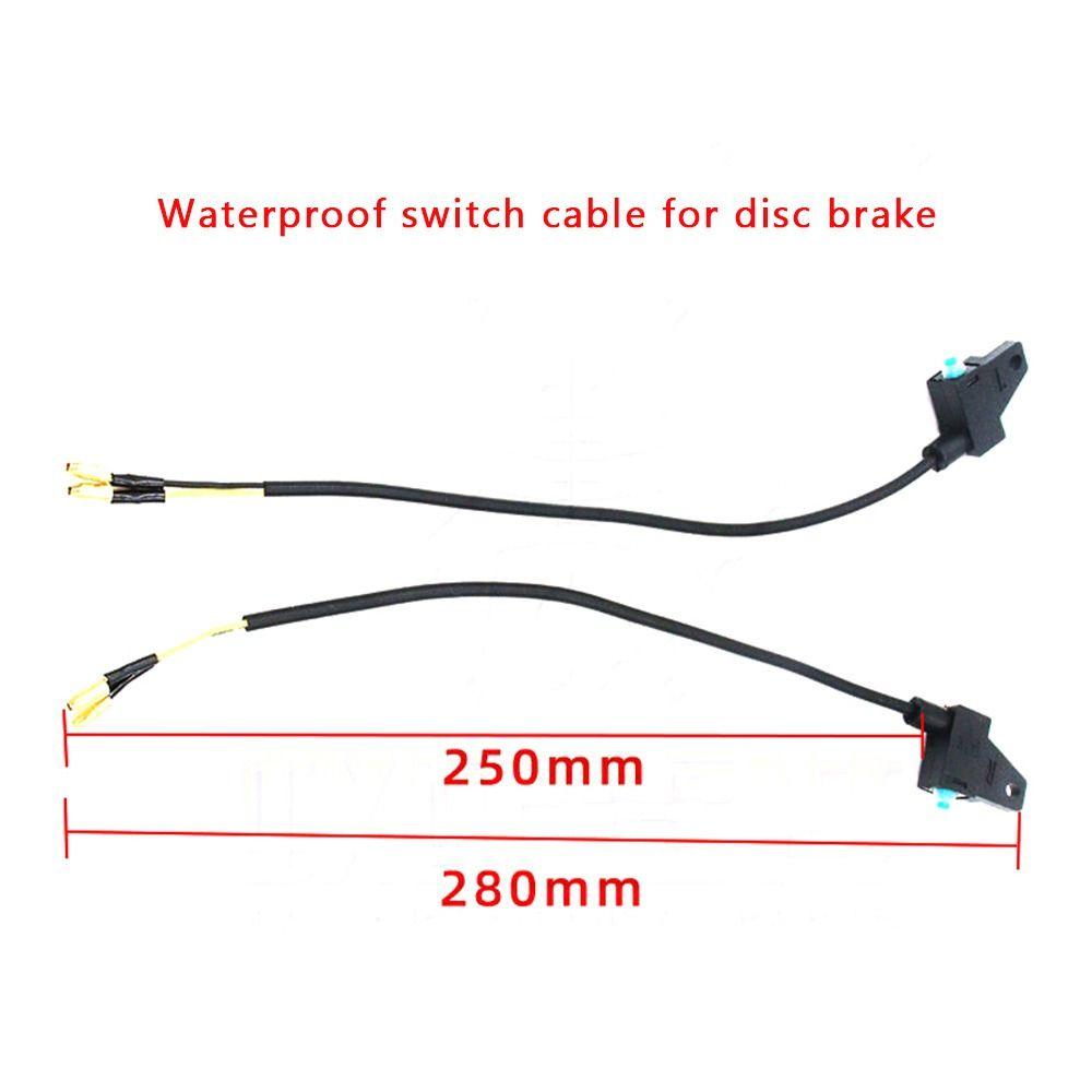 Waterproof Motorcycle Scooter Parts Rubber Switch Wire New Switch Line Electric Bike Accessories