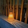 Retro Solar Lamps Waterproof Atmosphere Pendant Lamp Decor Rattan Chandelier Light  Outdoor