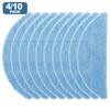 Многоразовая моющаяся салфетка для швабры для робота-пылесоса Neatsvor M50, Микрофибровая чистящая накладка для домашнего использования