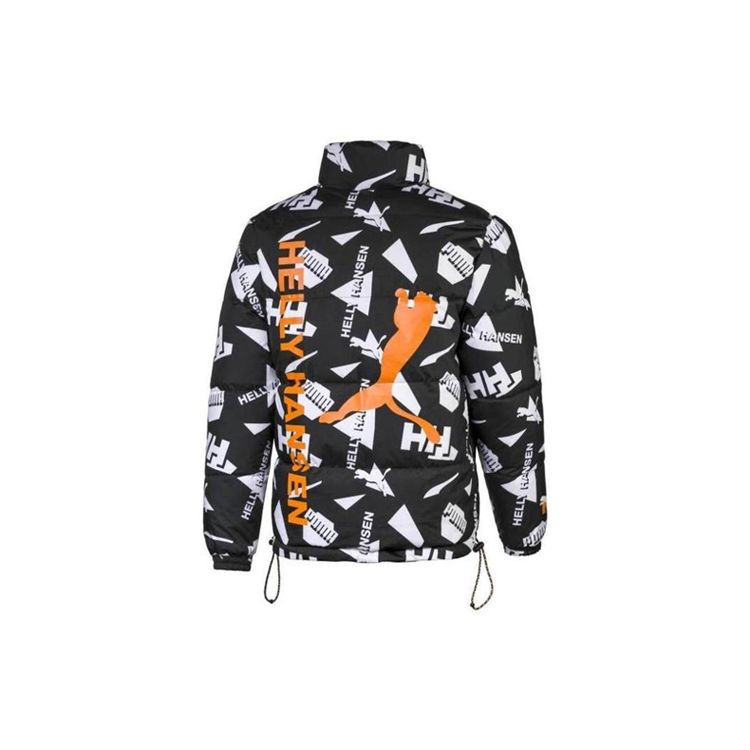 Puma X Helly Hansen Collaboration стойка воротник двусторонняя теплая хлопковая куртка унисекс верхняя одежда многоцветная 597081-01