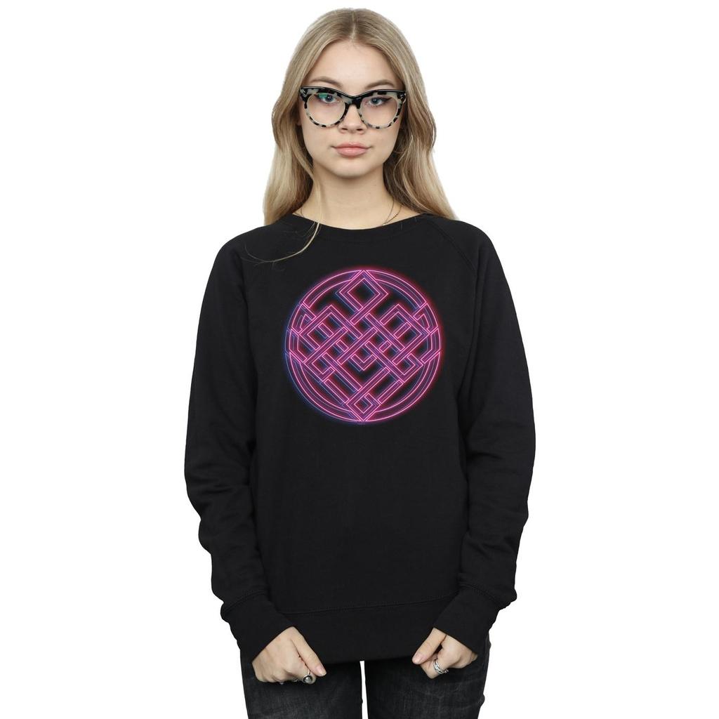 Marvel Womens/Ladies Shang-Chi And The Legend Of The Ten Rings Neon Icon Sweatshirt