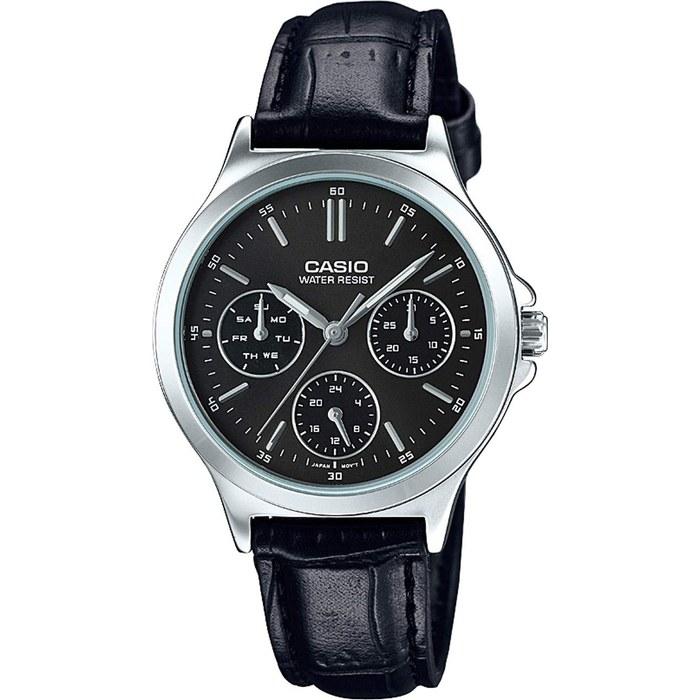 Casio Часы LTP-V300L-1 Черные Женские