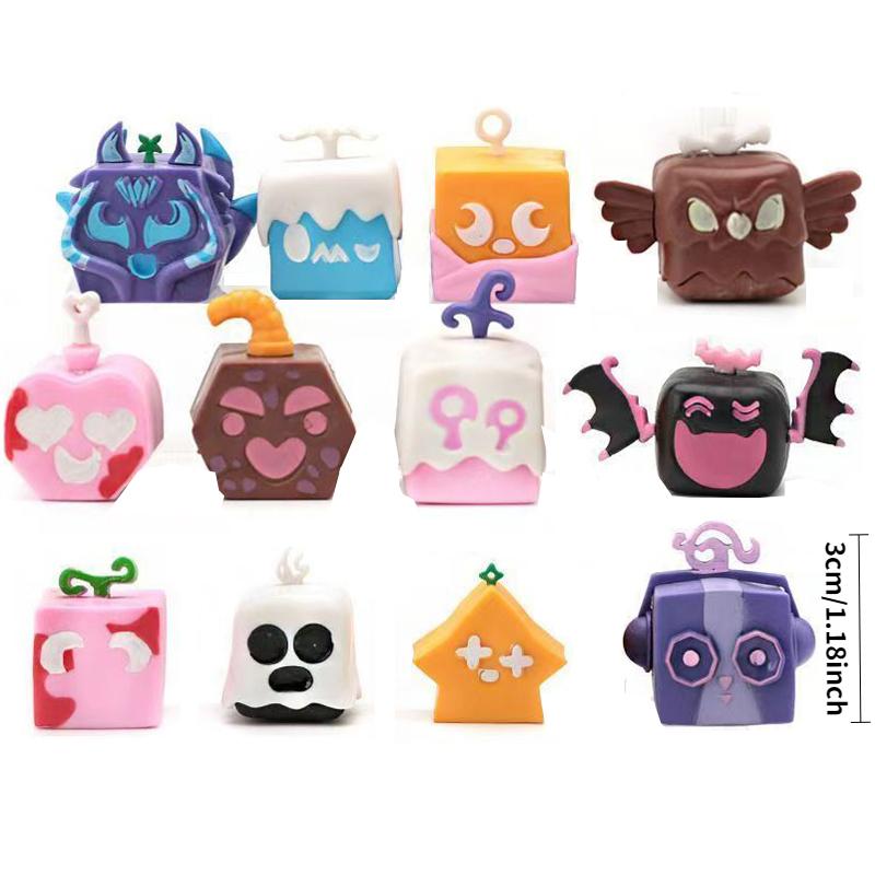 Новая модель Набор фигурок Blox Fruit Игрушка Фигурка Blox Fruit Фруктовый Blox Фрукты Кицунэ ПВХ Фигурка Игрушка Украшения Декор
