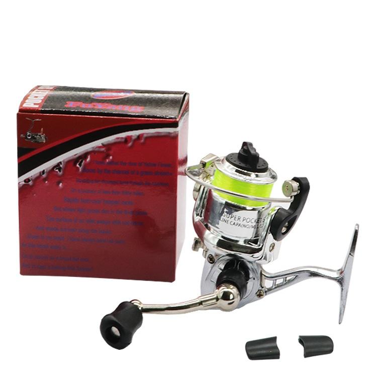 Fishing Reel Combining Baitcast and Spinning Features, for Saltwater Long Cast Fishing