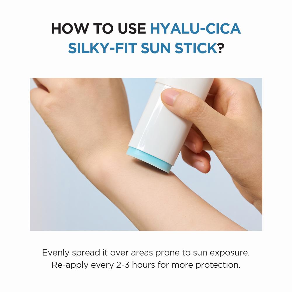 Skin1004 Солнцезащитный карандаш Silky-fit от Madagascar Centella Hyalu-Cica 20 г SPF50+,PA++++