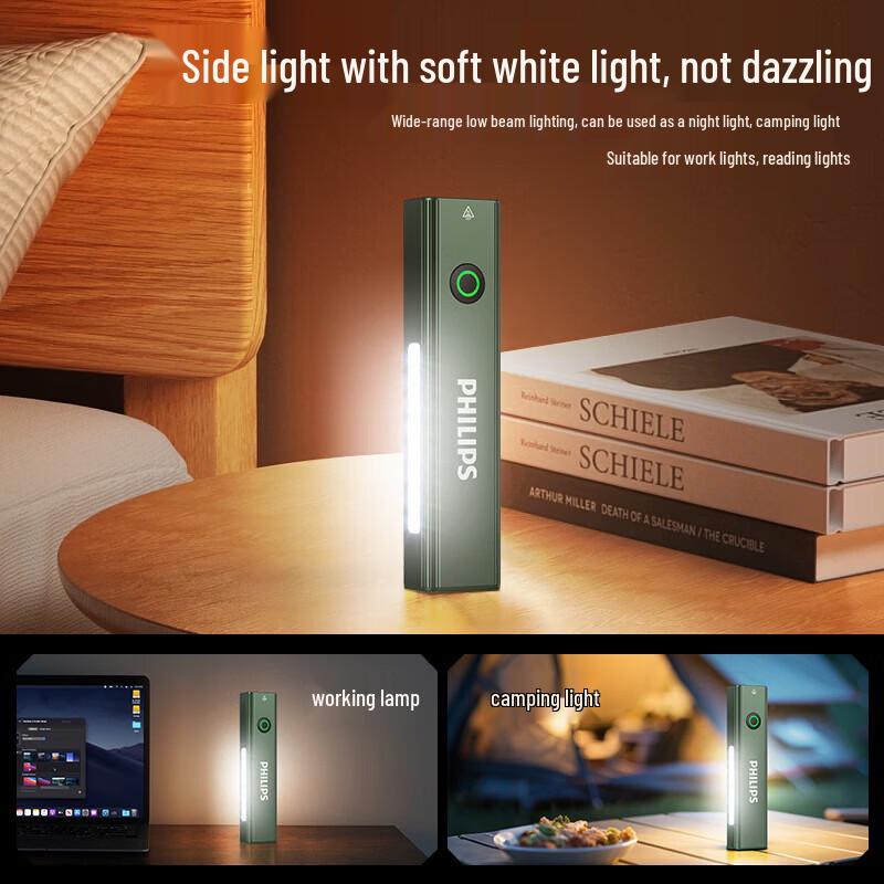Philips SFL6257GR Rechargeable Flashlight