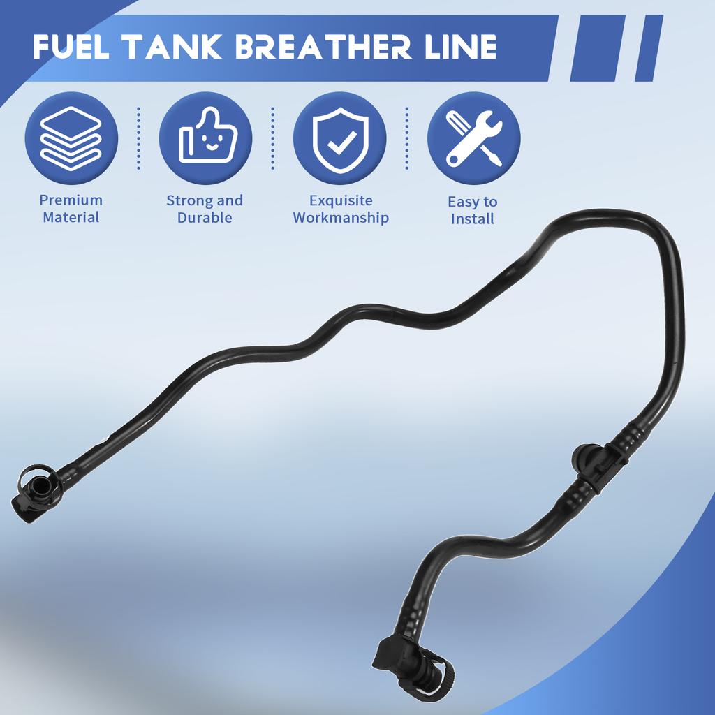 AT-13907601515 Fuel Tank Breather Line For BMW E84 E89 F20 F20N F21 F21N Radiator Coolant Hose Water Pipe