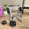 Mini Fitness Decoration Crafts Squat Rack Pen Holder Barbell Penholder Desktop Ornament Stationery Storage Organizer