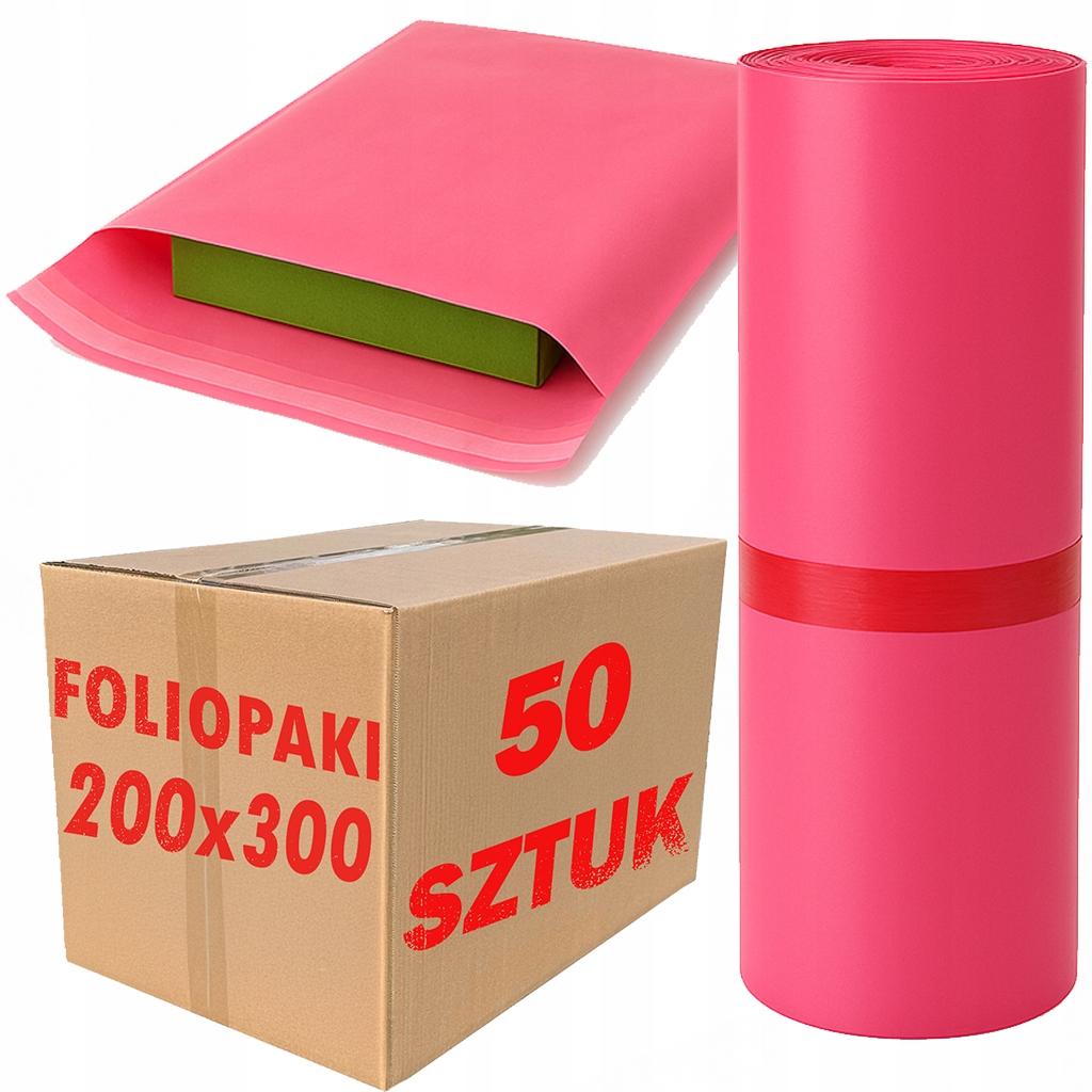Pink Courier Poly Mailers C3 350X450Mm - 50 Pcs