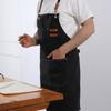 Модный холщовый фартук для дома, кухни, садоводства, работы, платья, женской кухни, ресторана, работы, фартука