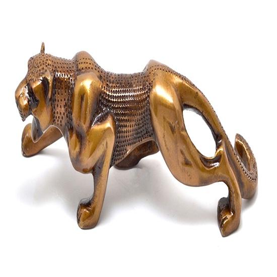 Luxurious Premium Jaguar Collectible Brass Designer Showpiece, Decorative Items for Home, Living Room Showpieces, Miniature Decor Items,