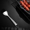 BBQ Basting Brush Silicone Bristles Stainless Steel Handle Make Grilling Easy