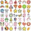 100 Cartoon Small Fresh Graffiti Stickers Decorate Guitar Notebook Suitcase DIY Waterproof