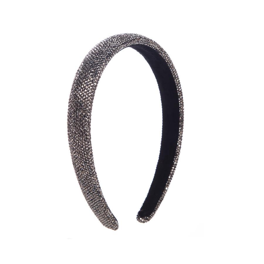 Женские аксессуары для волос с кристаллами, минималистичный темперамент, радужная сетчатая красная повязка на голову, высококачественная повязка для волос с шампунем