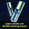 2Pcs T5 Led Bulb W3W W1.2W Led Canbus Car Interior Lights Dashboard Warming Indicator Wedge Auto Instrument Lamp