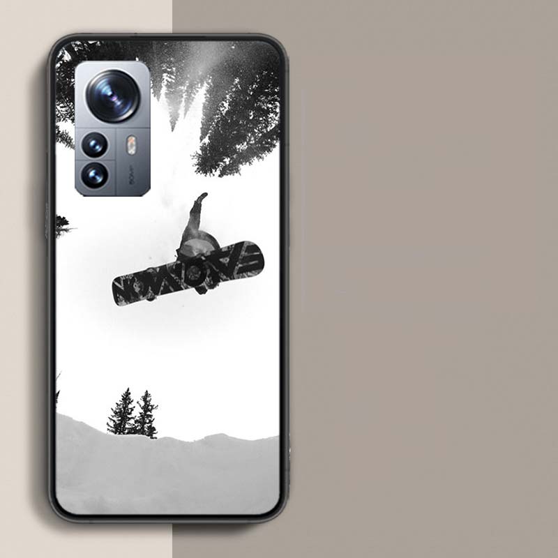 Экстремальный чехол для телефона Adventure Snowboarding для Xiaomi Mi 13 12T Poco F7 Pro 14 Ultra 15 Pro 12X 12 9 8 Lite 5G 11T 11i 10 10T
