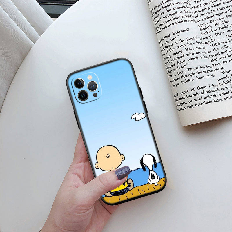 Чехол для телефона ED44 S-Snoopys для iPhone 6 6s 7 8 11 12 13 14 15 XS Pro Max XR X SE Samsung S20 S21 S22 S23 S24 FE Ultra Plus Lite S21S A55