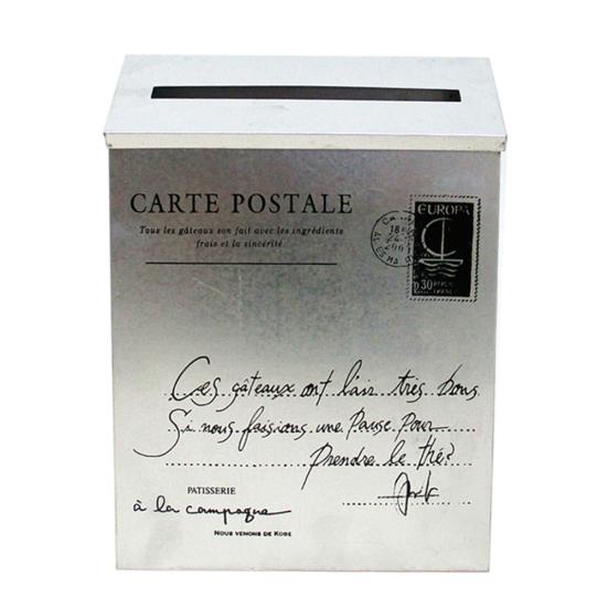 Ретро металлический настенный почтовый ящик ведро газетный почтовый ящик садовый декор