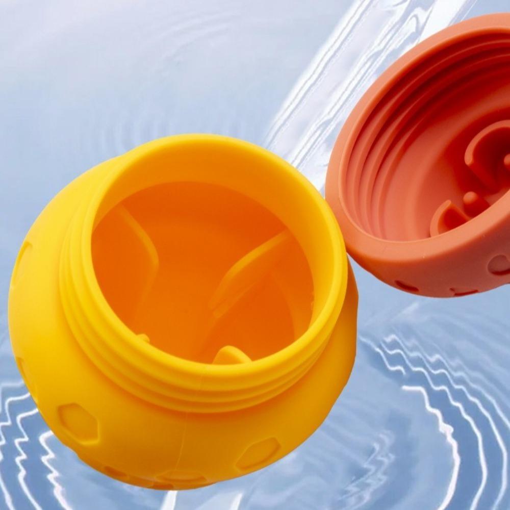 Bite Resistant Feeding Dog Toy Leak Proof Pet Slow Food Bowl Cartoon Pinecone Shape Dog Toy Home