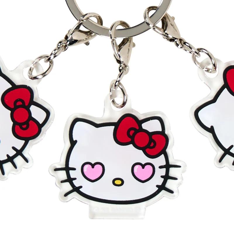 Акриловый брелок Sanrio Hello Kitty из 4 частей ( лицо ) НОВЫЕ персонажи Sanrio