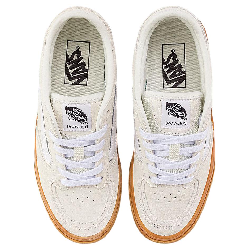 Vans Rowley Classic Низкие Скейтбордические Кроссовки Унисекс Экрю VN000EDUCD3