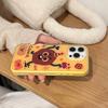 For iPhone 16 Pro Case IMD Fun Monster Design TPU Shockproof Phone Cover