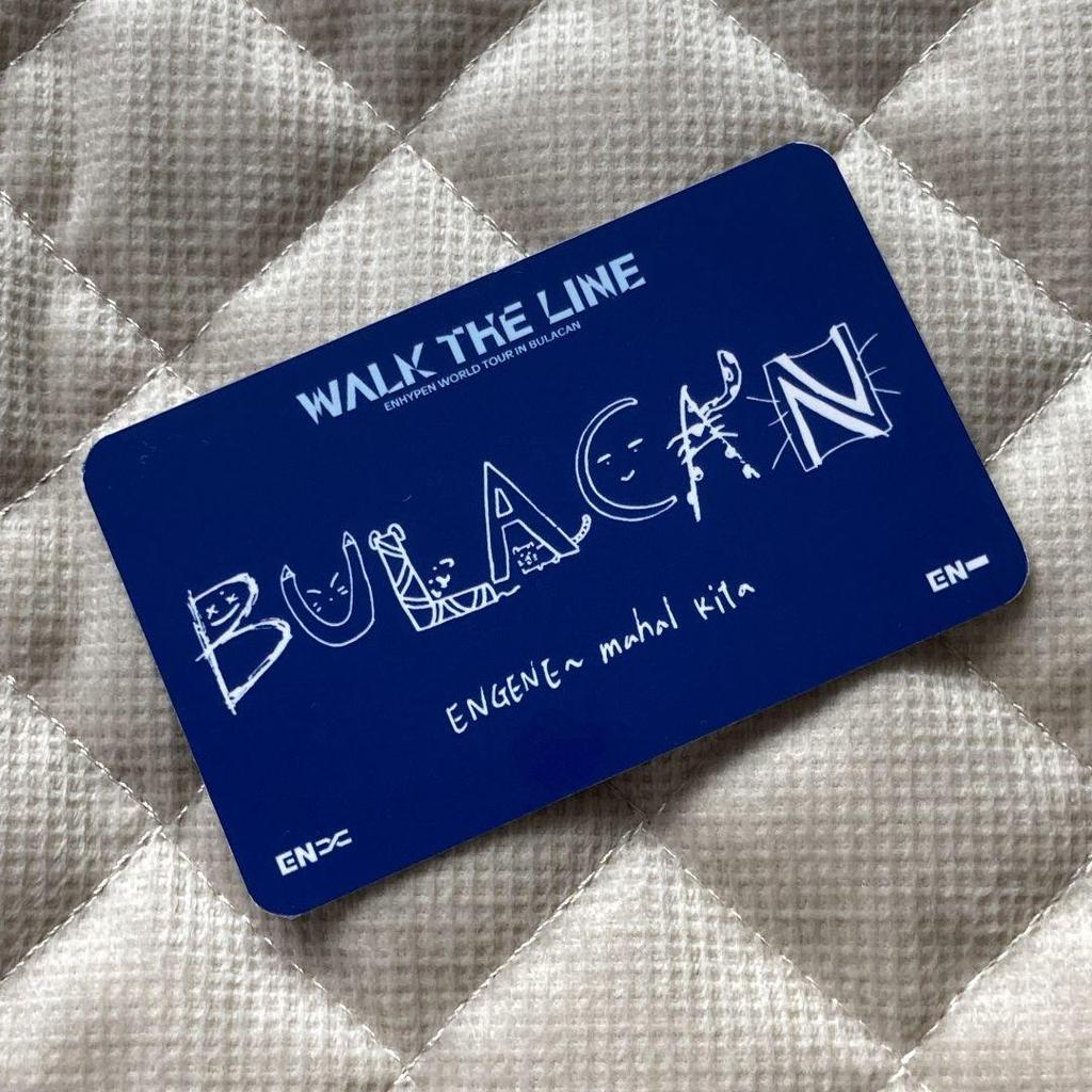 [USED] Sunwoo ENHYPEN LINE Bulacan Engene Zone Trading Card