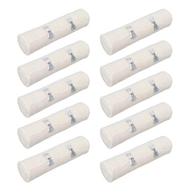 10 рулонов эластичного бинта с пряжкой для фиксации дышащий спортивный компрессионный бинт для ладони и запястья