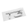 Car ABS Displacement Logo Replace Badge Emblem Decal Sticker For S60 S80 S90 XC90 XC60 V40 V70 V60 T3 T4 T5 T6 T8 V8 AWD