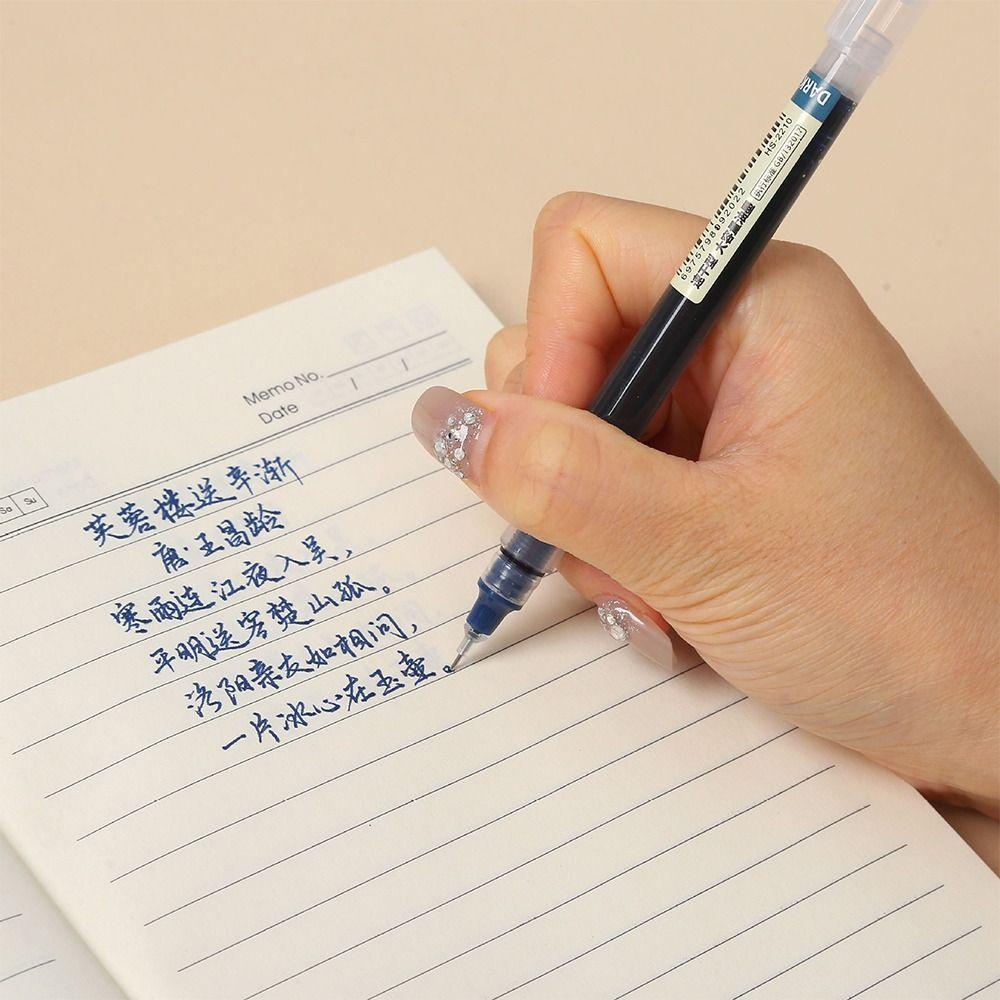Быстросохнущая гелевая ручка Шариковая ручка с печатным стержнем Грязеотталкивающая нейтральная ручка Школа Офис