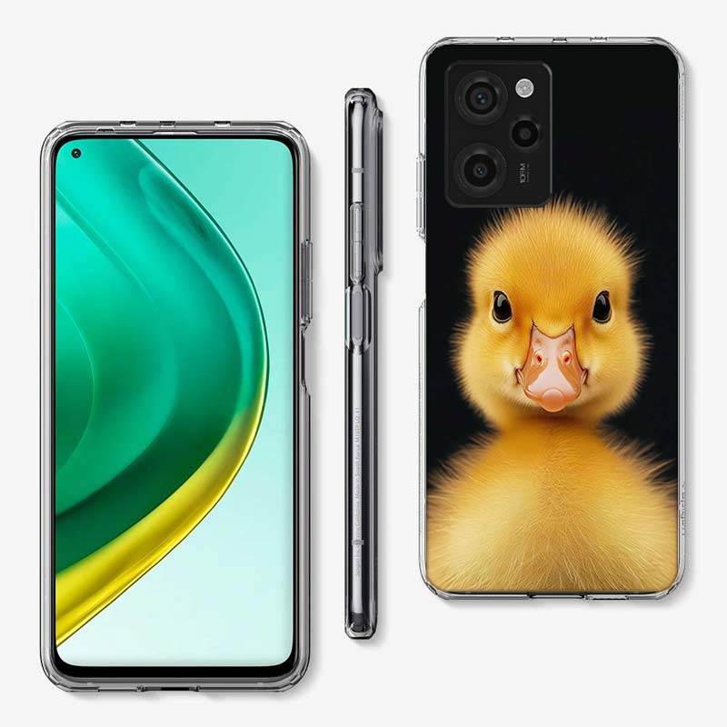 Желтая Утка Чехол для Телефона Для Xiaomi Poco M8 M7 M6 M4 M3 X7 X6 X4 Pro F7 Ultra M5S Mi 14 14T 15 15T 12T 10T Pro 12S 12 11 Lit
