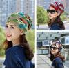 Women's Hat Scarf Stripped Cap Beanie Spring&Autumn Skullies Beanie
