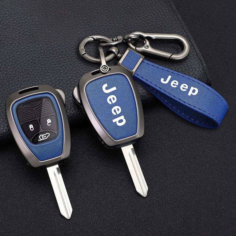 Car Remote Key Case Cover Shell For Jeep Wrangler Compass Patriot Liberty Chrysler 300 PT Dodge JCUV Caliber Nitro Accessories AMN1