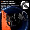 Чехол для телефона с магнитным кольцом для Samsung Galaxy S24 S23 S22 S21 PLUG Ultra Plus A55 A35 A54 A14, слайдер, защита камеры на 360 градусов, полная защита, чехол-кронштейн