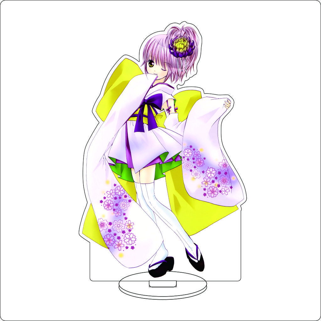 16 см Аниме Shugo Chara Косплей Акриловая подставка Украшения Хинамори Аму Цукиёми Икуто Хотори Тадасе Фигурка Подставка Хэллоуин Подарки