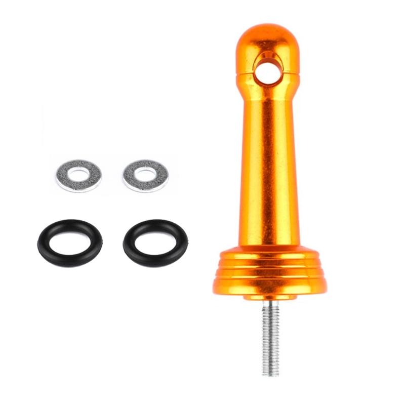 Fishing Reel Balancers Reel Stand Equipped with Gasket and Rubber Rings Aluminum Fishing Wheel Balance Rod