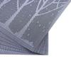 Washable Woven Placemats Tree Theme Non-slip Table Mats For Kitchen Dining Set of 6 Blue Tree/coffee Tree/silver Tree