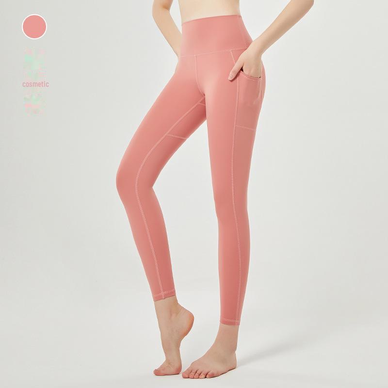 Женские штаны для йоги с высокой талией и подъемом бедер