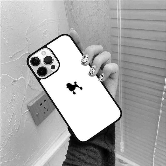 Жизнь Лучше С Силуэтом Пуделя Чехол для Телефона Для iPhone 17 Air 16 15 14 Plus apple 16 11 12 13 Pro Max coque