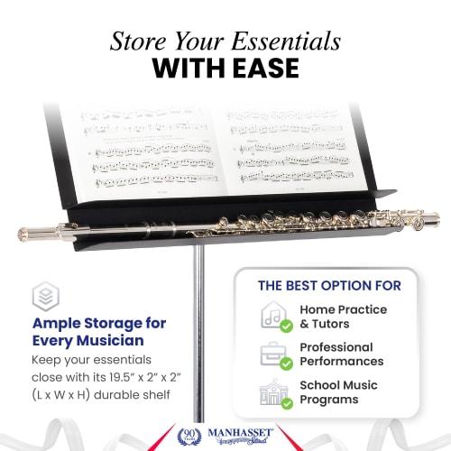 Manhasset M50 Orchestral Music Stand, Black