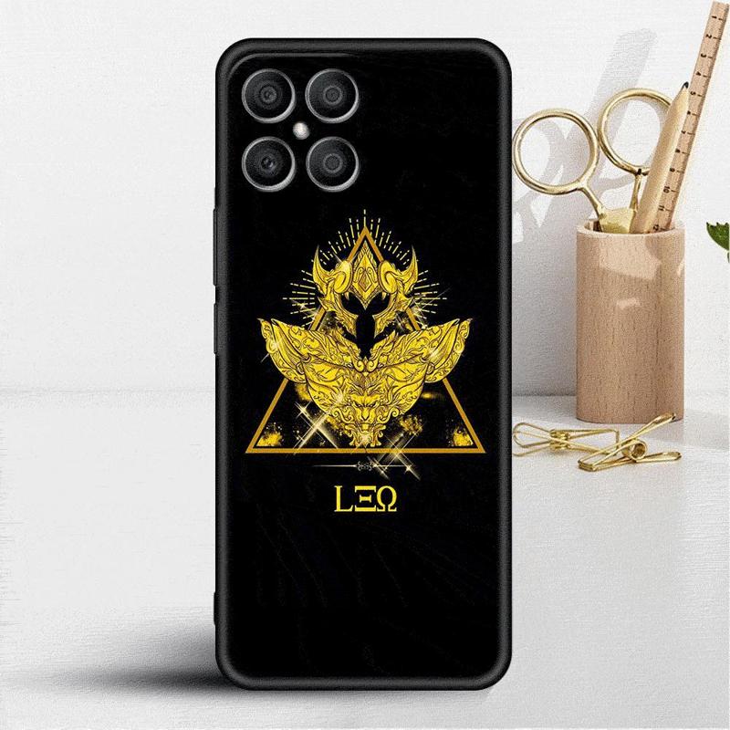 Чехол с логотипом аниме Рыцари Зодиака для Honor X8 X8a 90 X9a 8X 70 50 20 Magic5 Pro 9X P60 P50 Черный Мягкий Чехол для Телефона