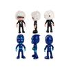 6pcs Masked Pajamas Little Hero Doll Movable Toy Kids Gift