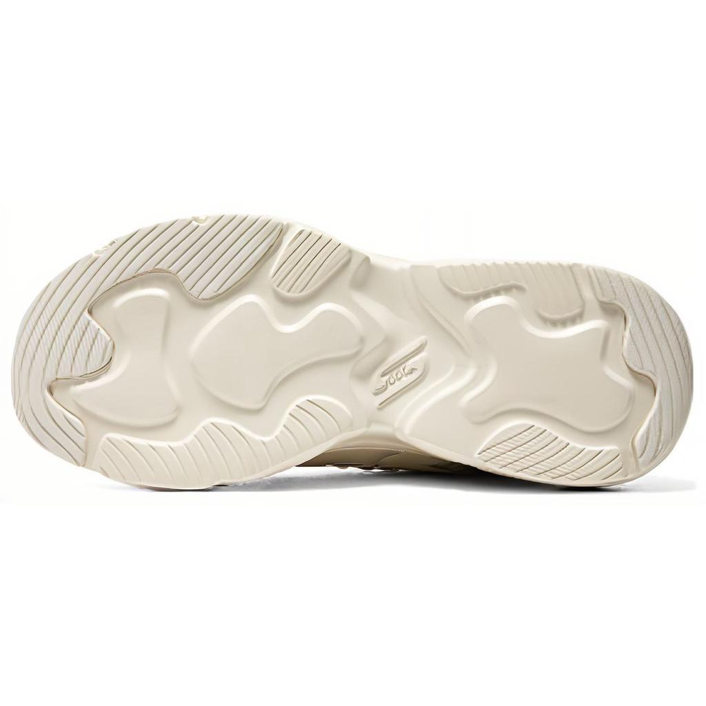 Skechers DLites Wave Sand Ткань Синтетическая кожа Удобные Низкие Папины кроссовки Женские кроссовки Натуральный 117362-NTMT