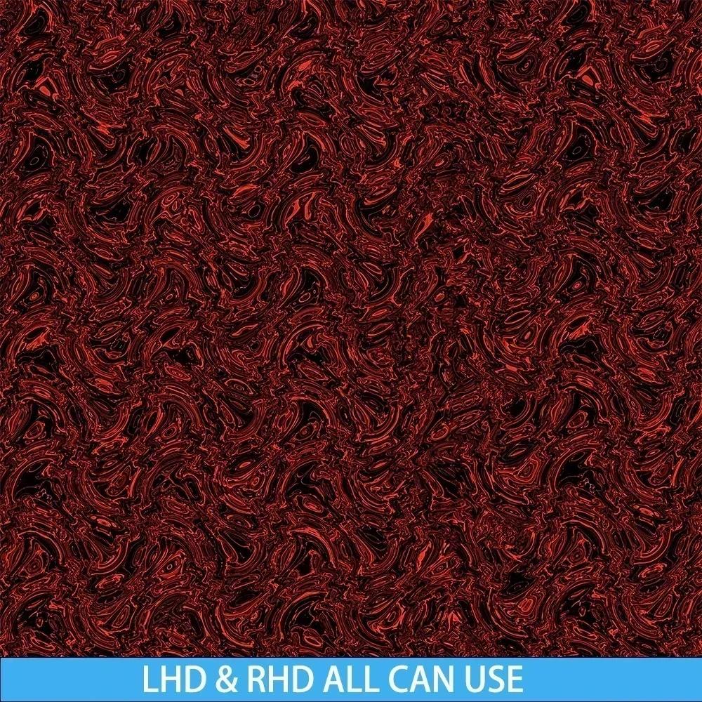 Автомобильные аксессуары из углеродного волокна, полоса на приборную панель, модифицированная крышка внутренней отделки, мягкая наклейка для Toyota Tundra Sequoia 2007-2013