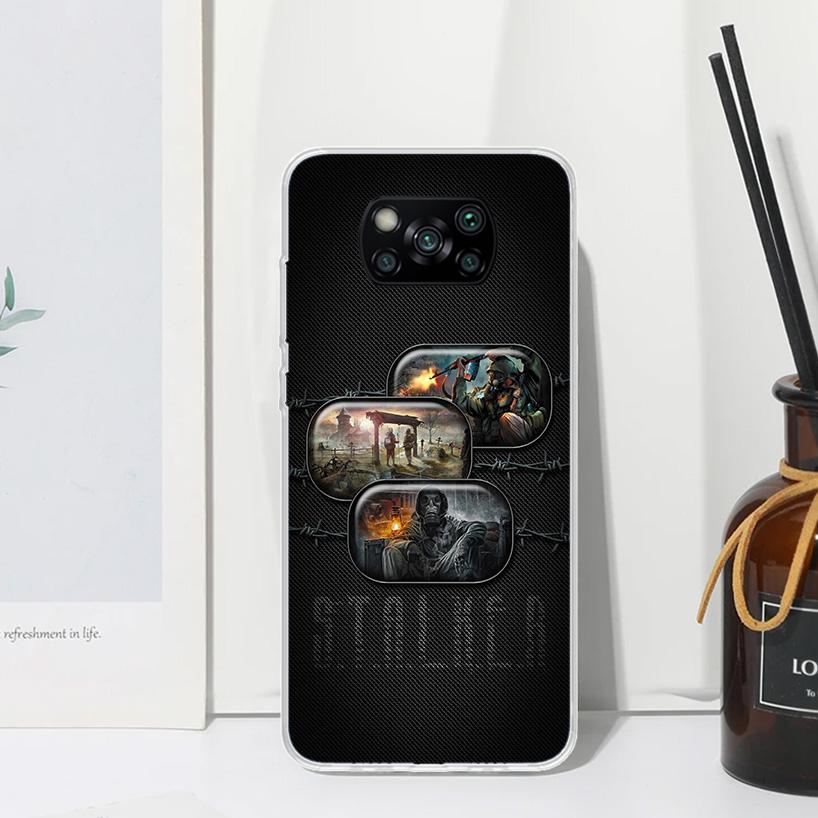 Game S-Stalker Phone Case For Xiaomi Poco X7 X6 X5 M7 M8 Pro F7 Ultra Redmi 15C 15 13C 13 12C 12 10 10C 10A Art Fundas Poco X7 X
