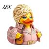 Modern Duck Ornament for Living Room Charming Novelty Ornament, Musical Theme with Guitar Decorative Figurines Decor, Collectible Sculpture