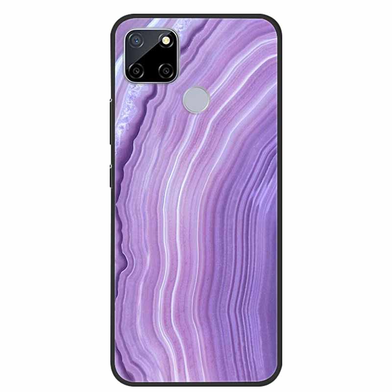 Чехол для Realme C25 Мраморный Силиконовый ТПУ Мягкий Чехол для Телефона Для OPPO Realme C25S C25 S Funda Ударопрочный Coque RMX3191 Capa