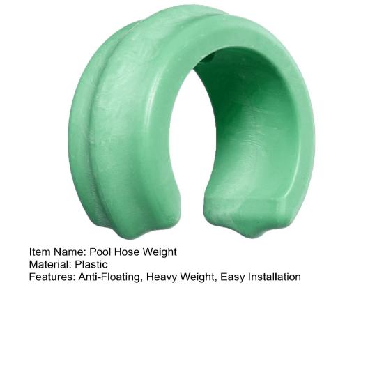 Утяжелитель для шланга бассейна, предотвращающий всплытие, тяжелый, универсальный размер, совместимый, съемный утяжелитель для шланга для чистки бассейна для NITEX/Polaris/Zodiac Baracuda